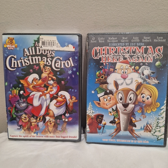 2 NEW in Package Childrens Xmas DVDs - Picture 2 of 5